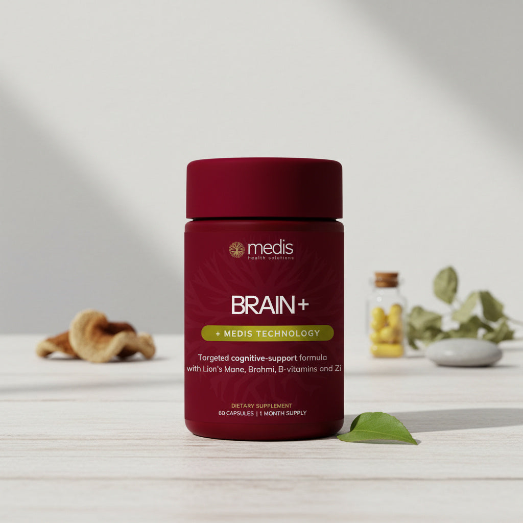 Brain+ – Kosttilskudd for hjernen Medis Target